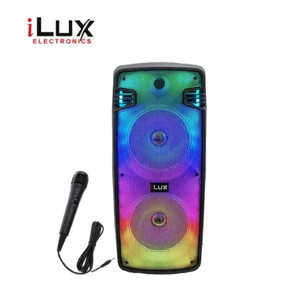 Ilux Enceinte Bluetooth Rechargeable Avec Micro – ILPS-8220- USB – FM – Noir Ilux Enceinte Bluetooth Rechargeable Avec Micro – ILPS-8220- USB – FM – Noir